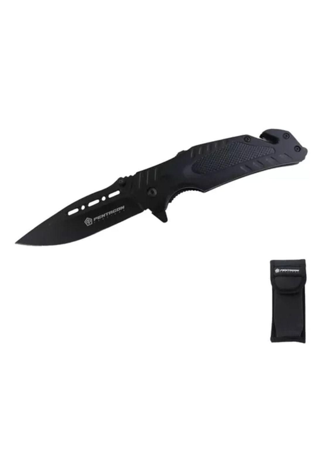 Cuchillo táctico navaja Pentagon, caza, supervivencia, camping, color Hannibal-0