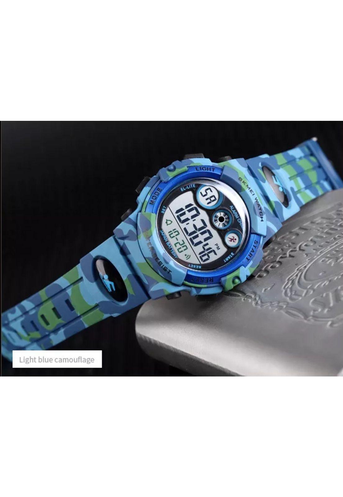 Reloj pulsera digital skmei 1547 con correa de poliuretan...-2