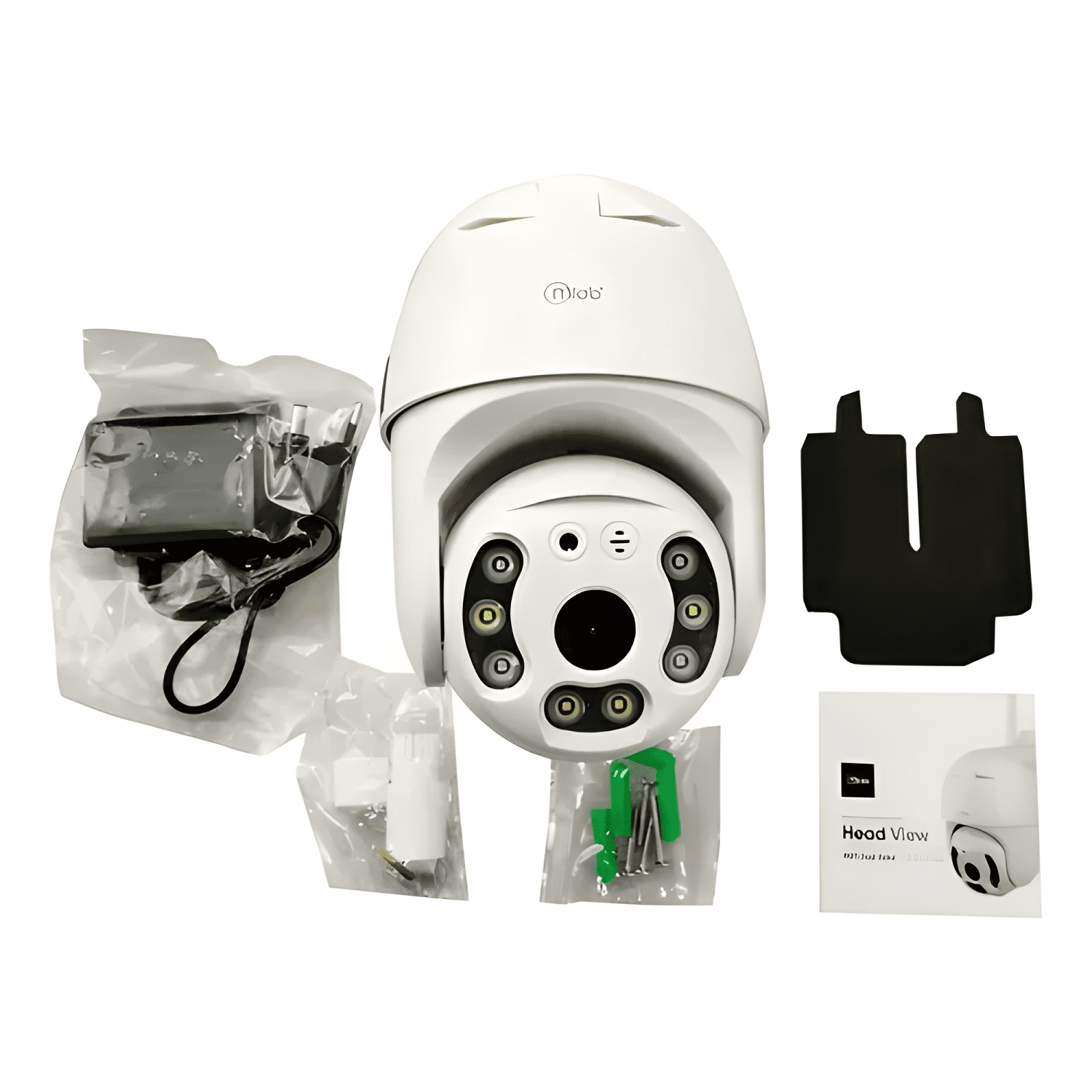 Camara de Seguridad Ip Mlab Head View 9259 1080p Blanco-4