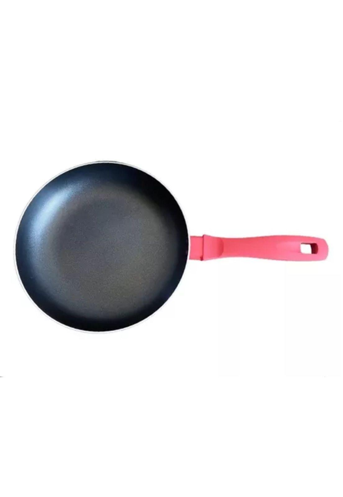 Set de ollas Keep, antiadherente, 7 piezas, color coral-4