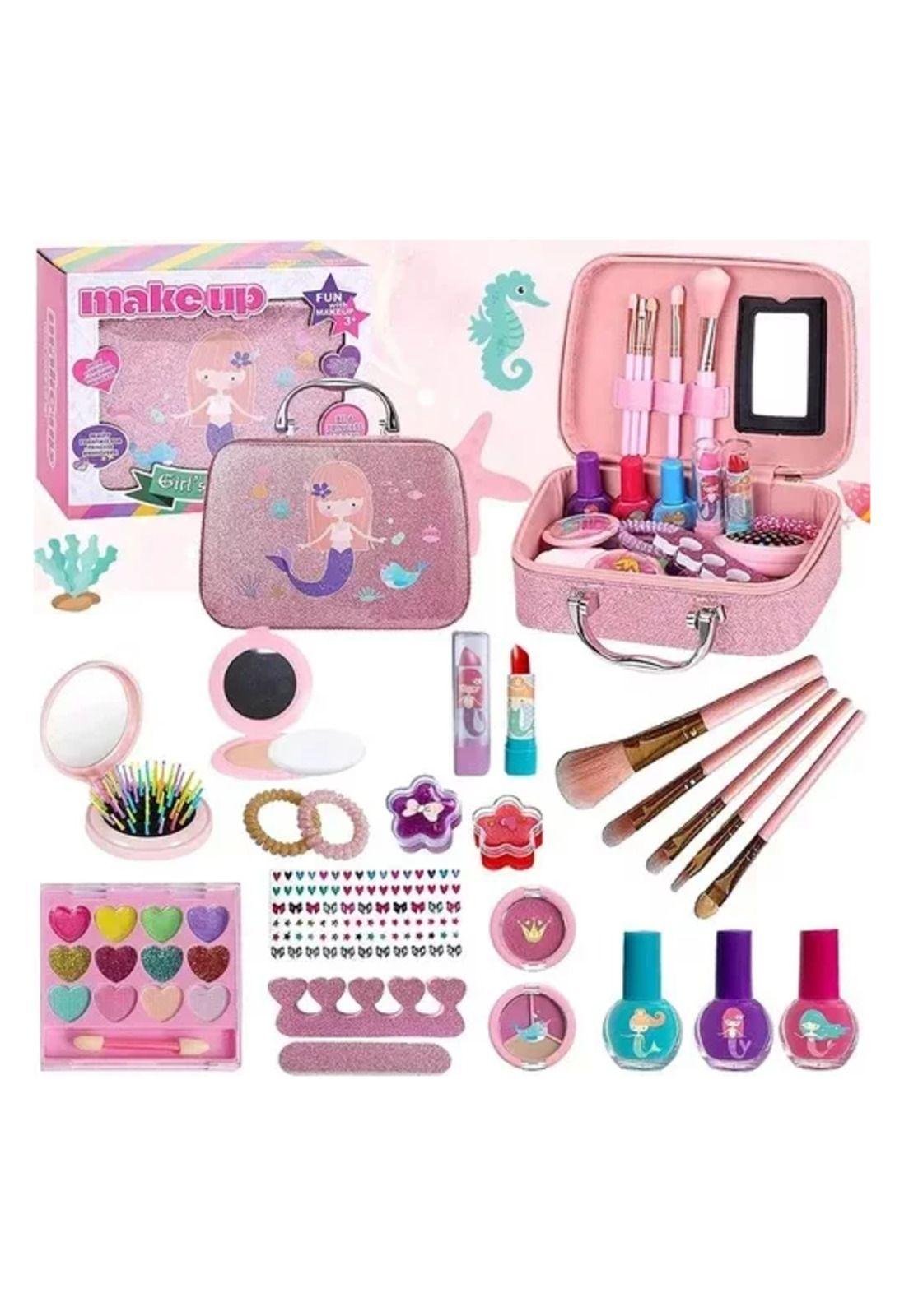 Maquillaje lavables no tóxicos para niñas-0