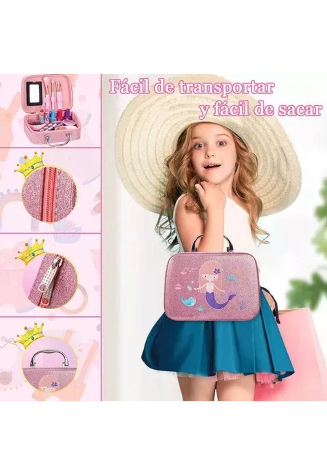 Maquillaje lavables no tóxicos para niñas-3