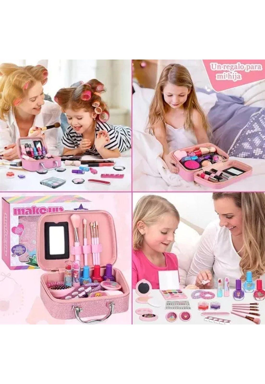 Maquillaje lavables no tóxicos para niñas-4