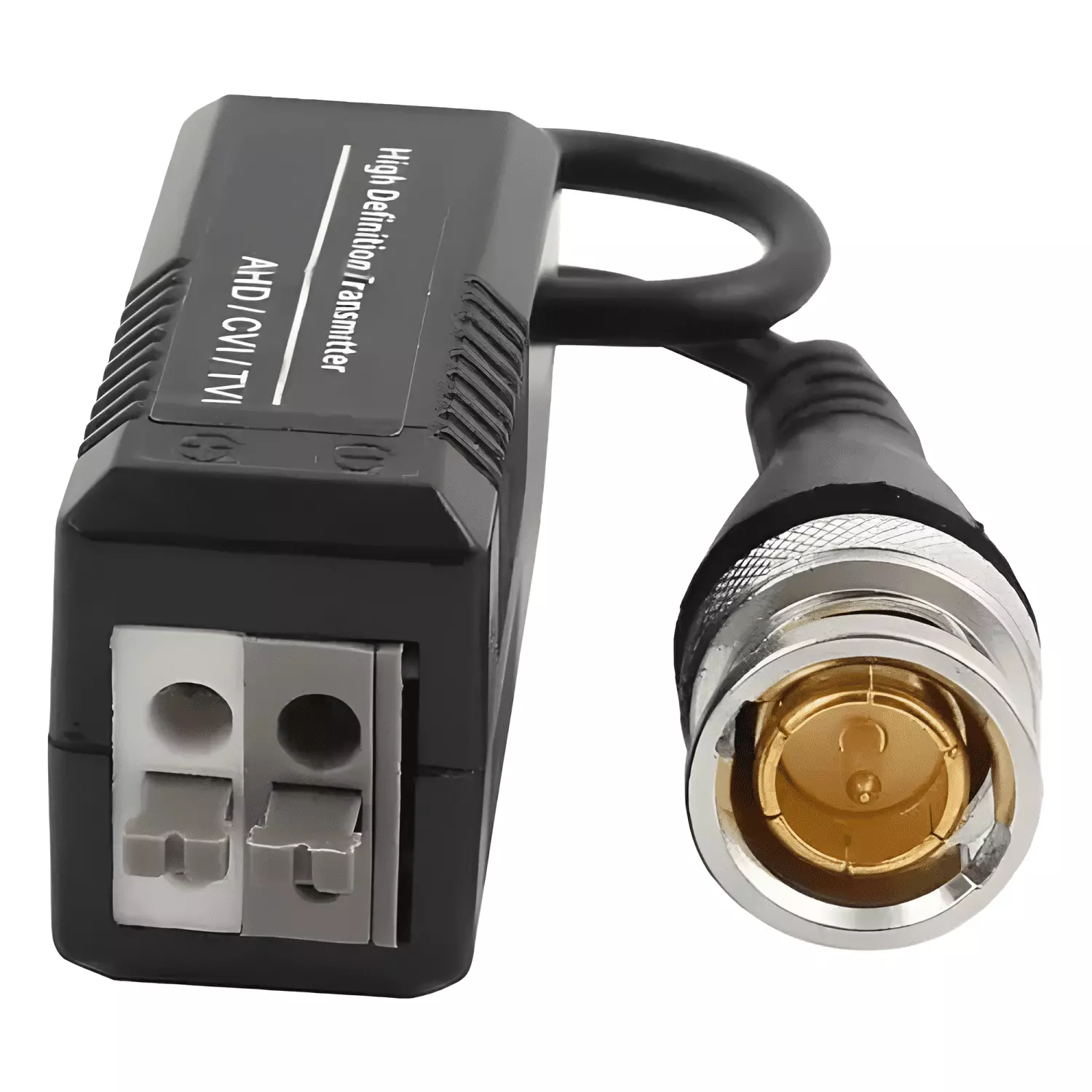 Video Balun Pasivo para Cámaras Cctv 1 Par Negro-2
