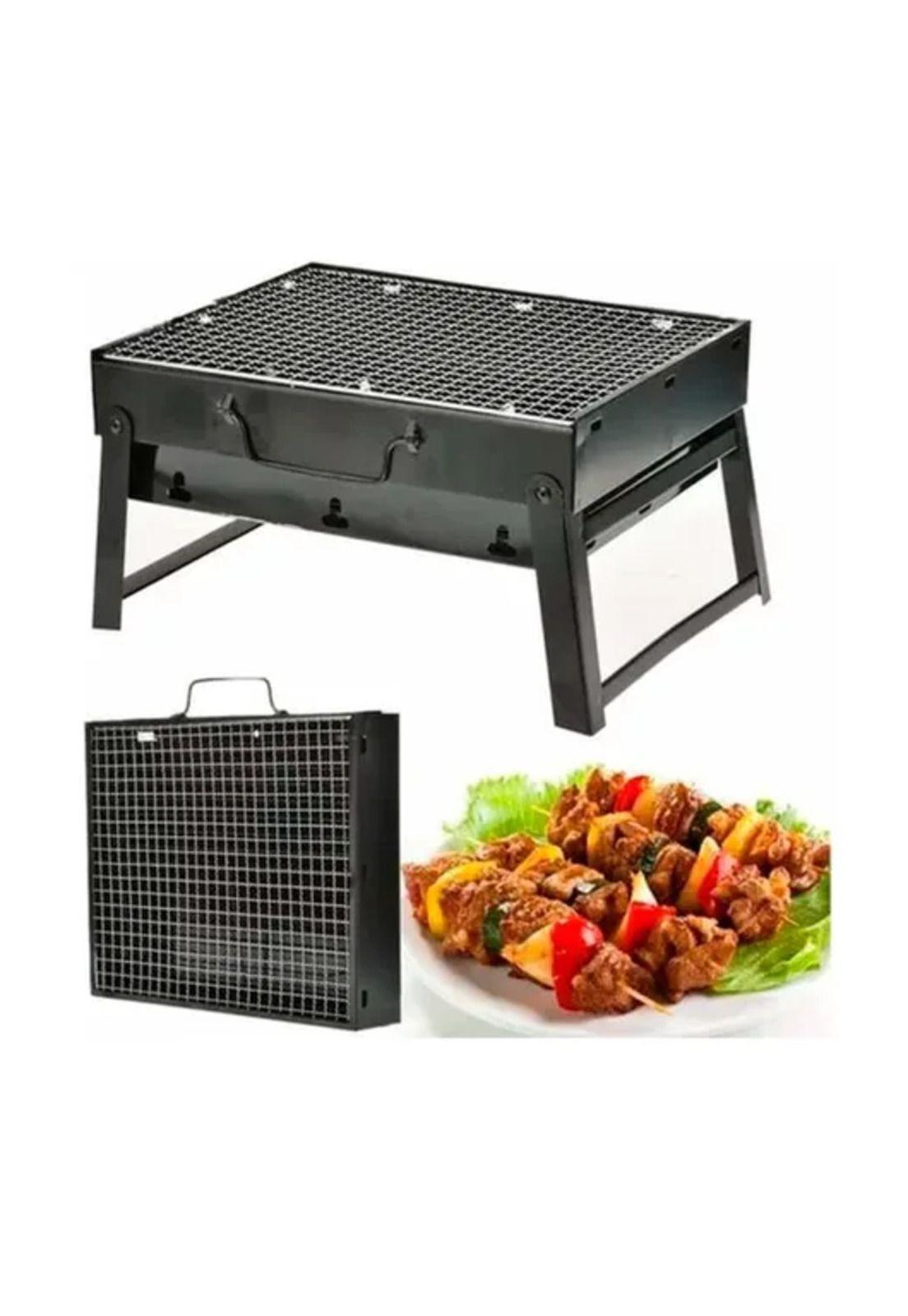Parrilla negra móvil 44x30 cm OEM-3