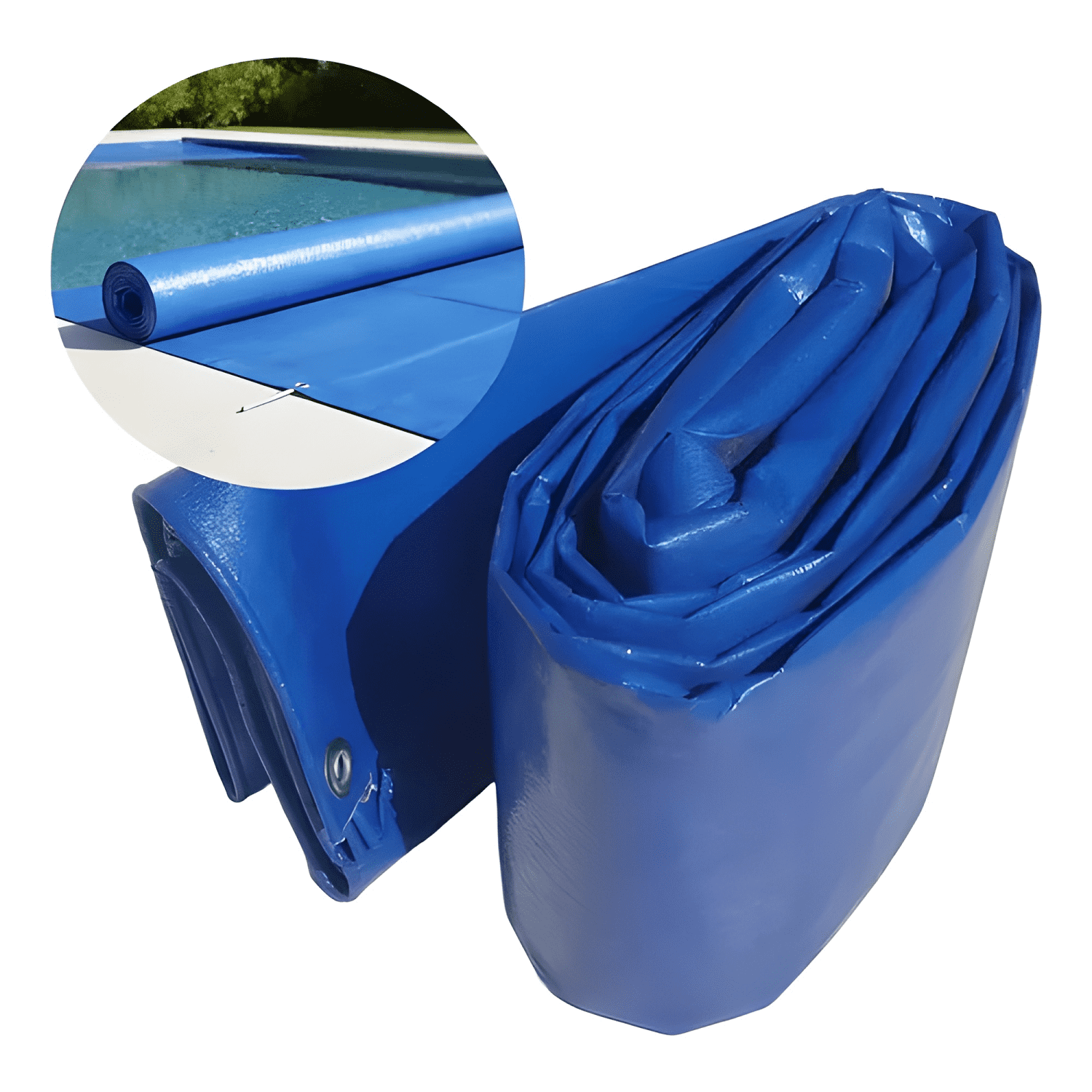 Cobertor de piscina lona multiuso con ojetillos 8x4 m #18-0
