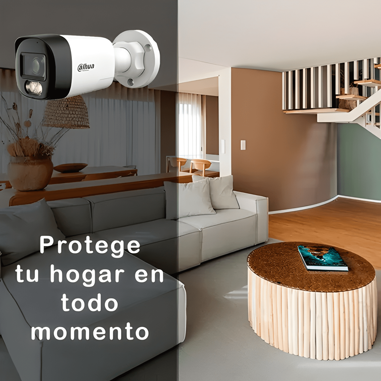 Camara Dahua Bullet 2mp Fullcolor Audio Bidireccional Blanco-2
