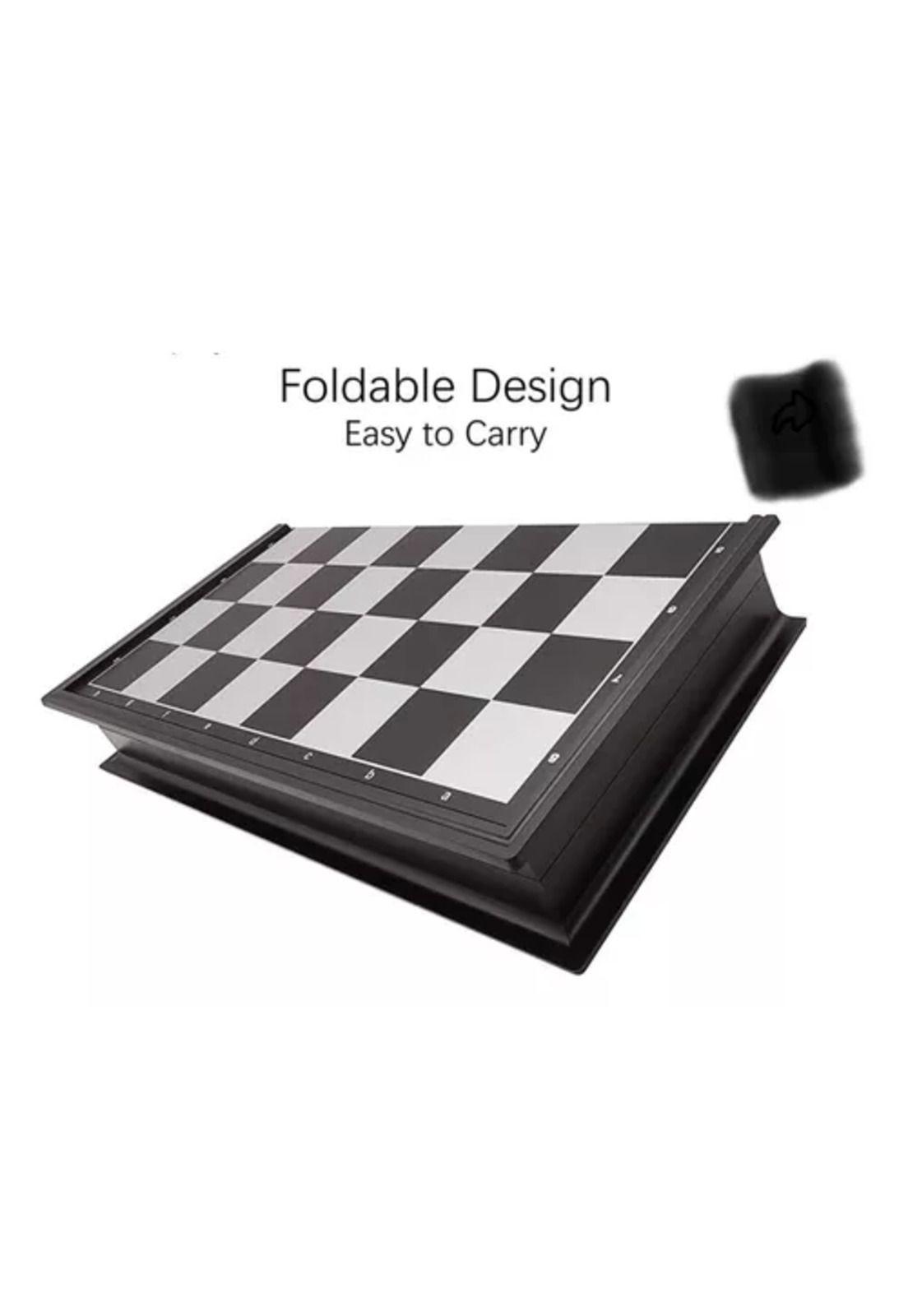 Ajedrez magnético juego de mesa chess game tablero 33x33 cm-4