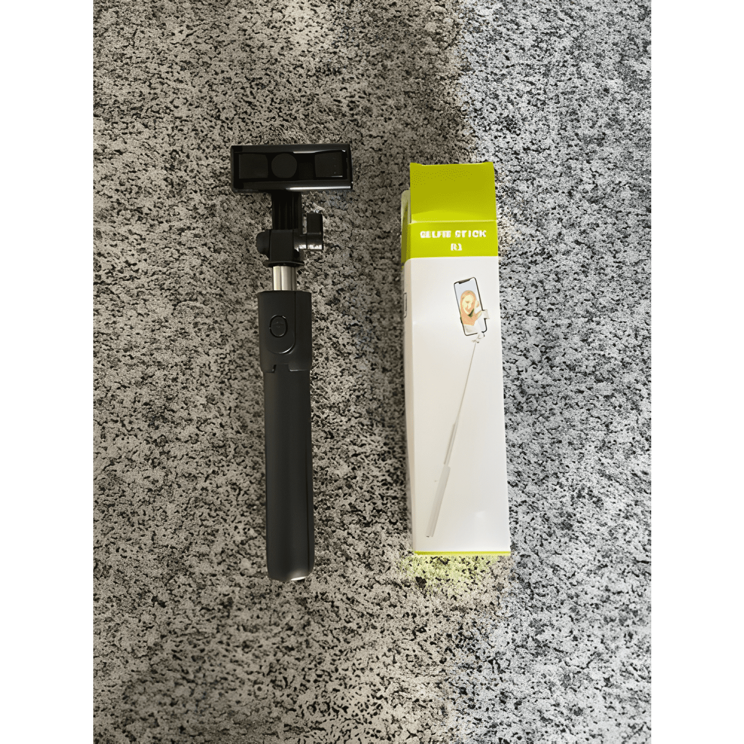 Palo Selfie Trípode Bluetooth Para Celular Con Control Negro-4