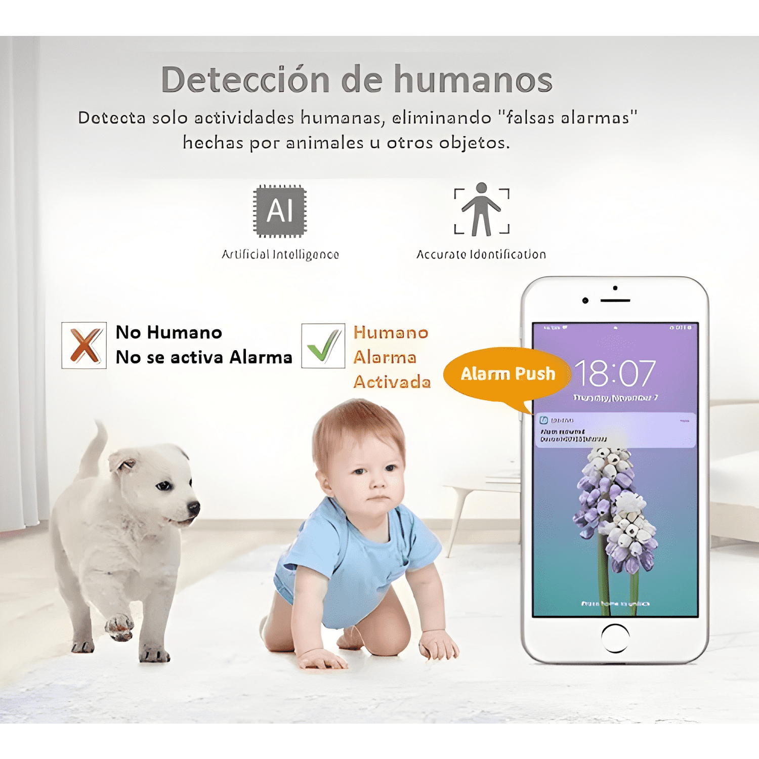 Cámara de Seguridad Sricam SH020 con Resolución de Blanca-4