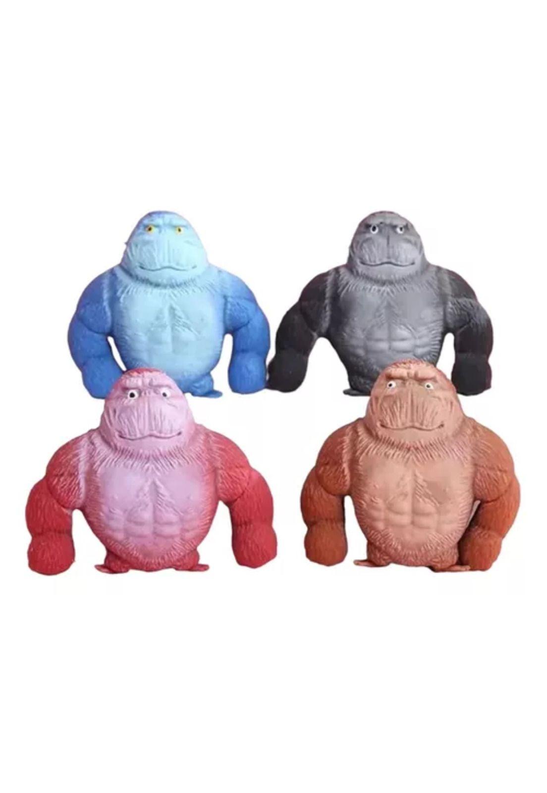 Juguete antiestrés squishy, gorila pequeño, gorila TikTok, 9 cm-1