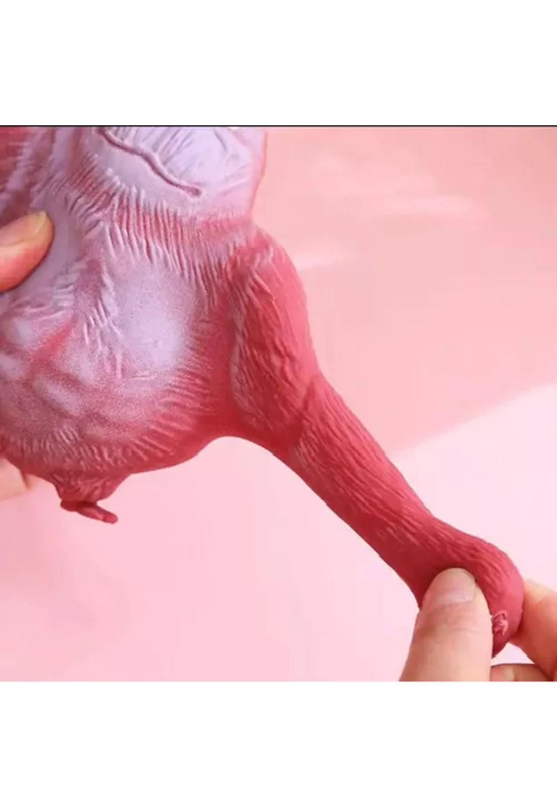 Juguete antiestrés squishy, gorila pequeño, gorila TikTok, 9 cm-5