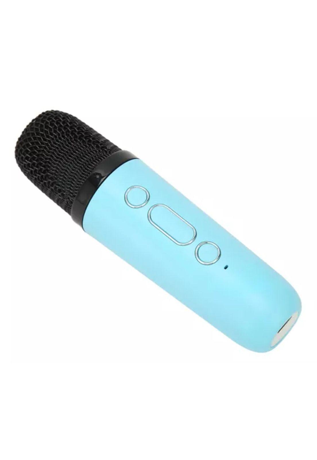 Parlante de karaoke para niños con micrófono portátil recargable-1