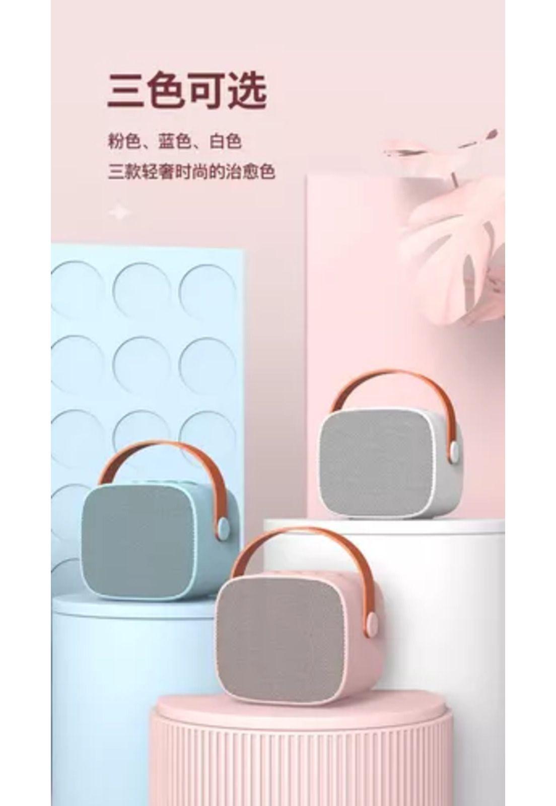 Parlante de karaoke para niños con micrófono portátil recargable-5