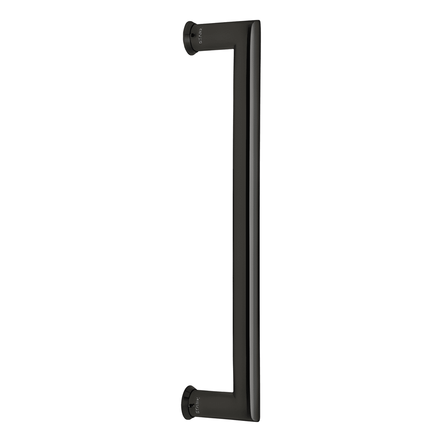 Tirador simple fijación invisible 30 cm, negro mate #8-1