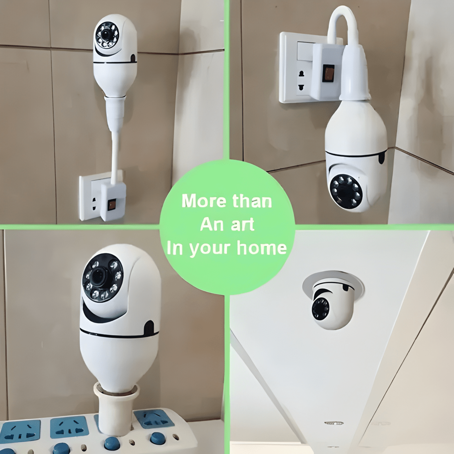 Camara Ip Ampolleta Panorámica Wifi / Yoosee Plus-3