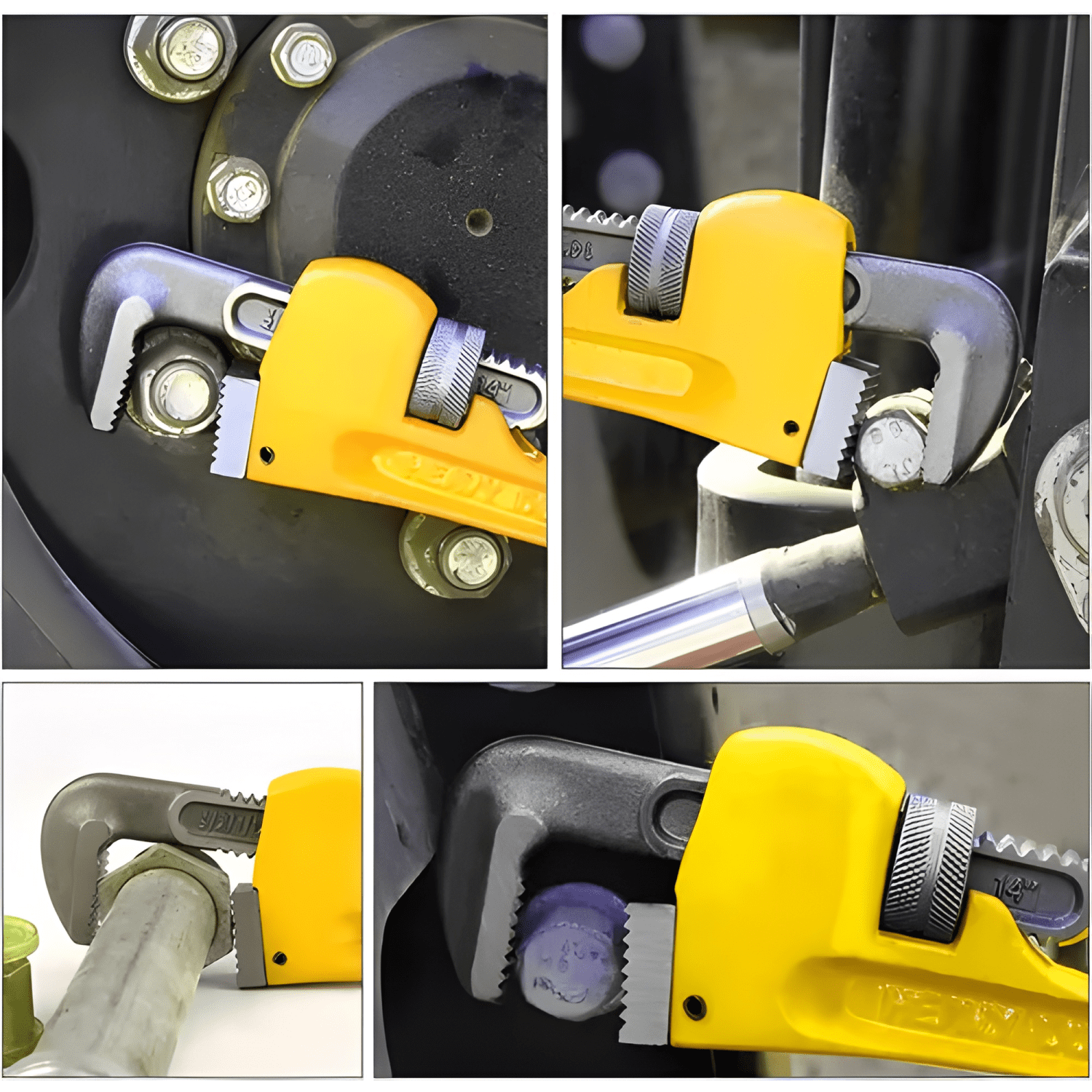 Llave inglesa Stillson de caño apertura 50mm 14 pulg-3