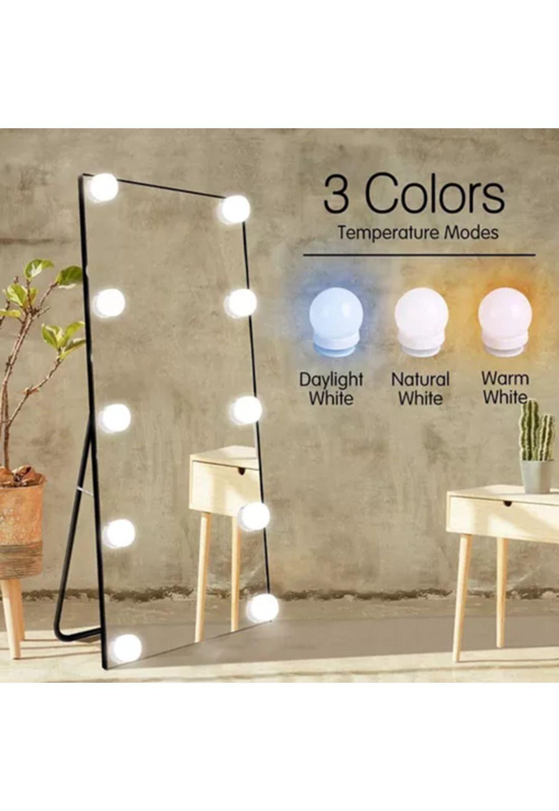 Luces para Espejo Tocador Maquillaje 10 Bombillas LED-4