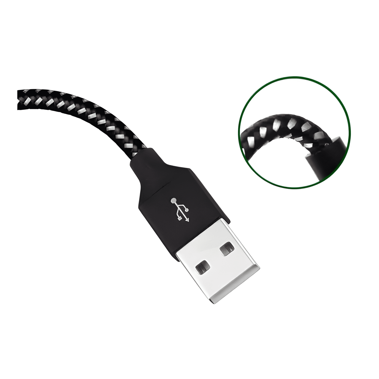 Cable tipo c USB 3 mts largo reforzado kevlar carga rápida-2