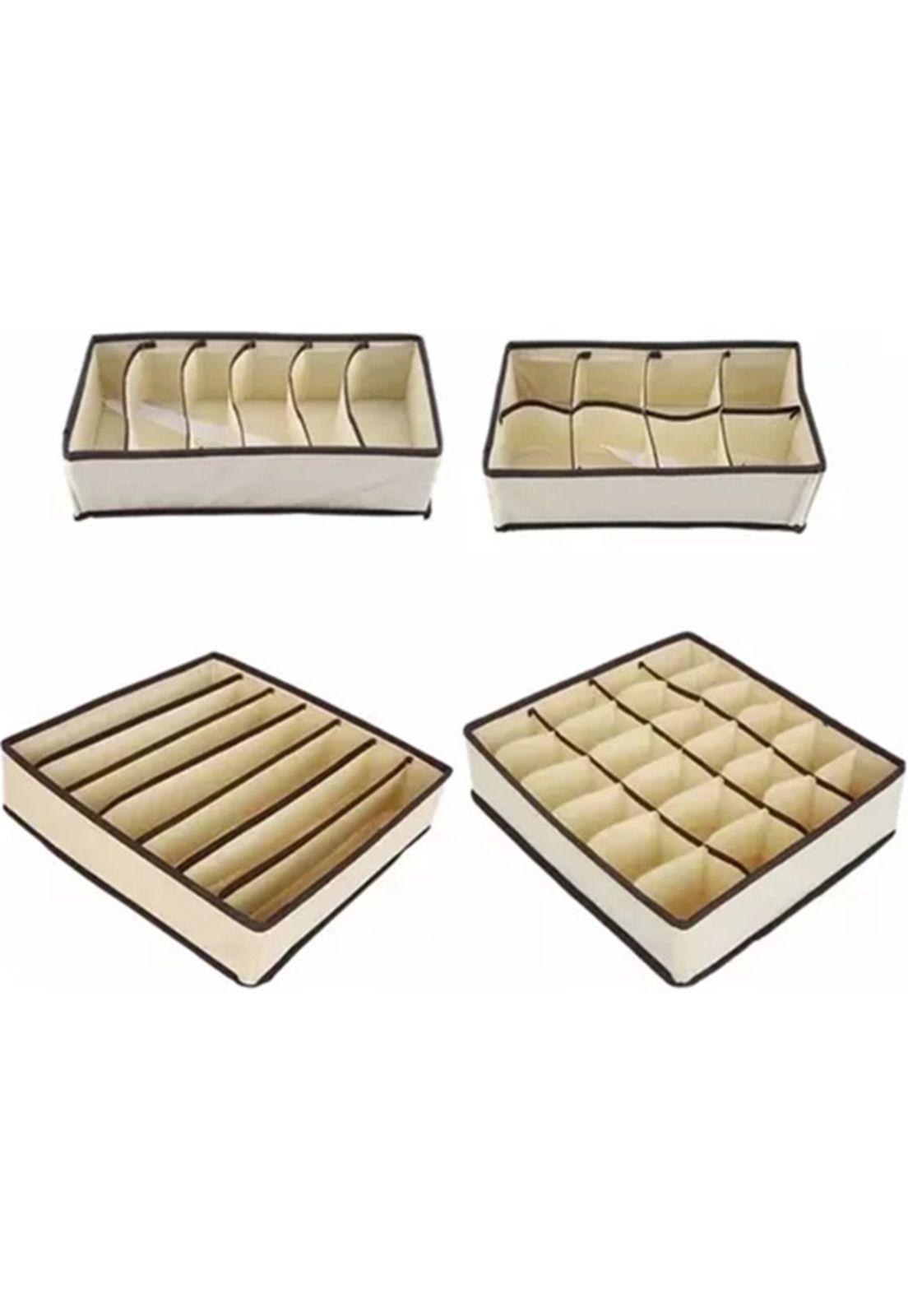 Organizador Plegable de Ropa Interior para Cajones Set de 4-3
