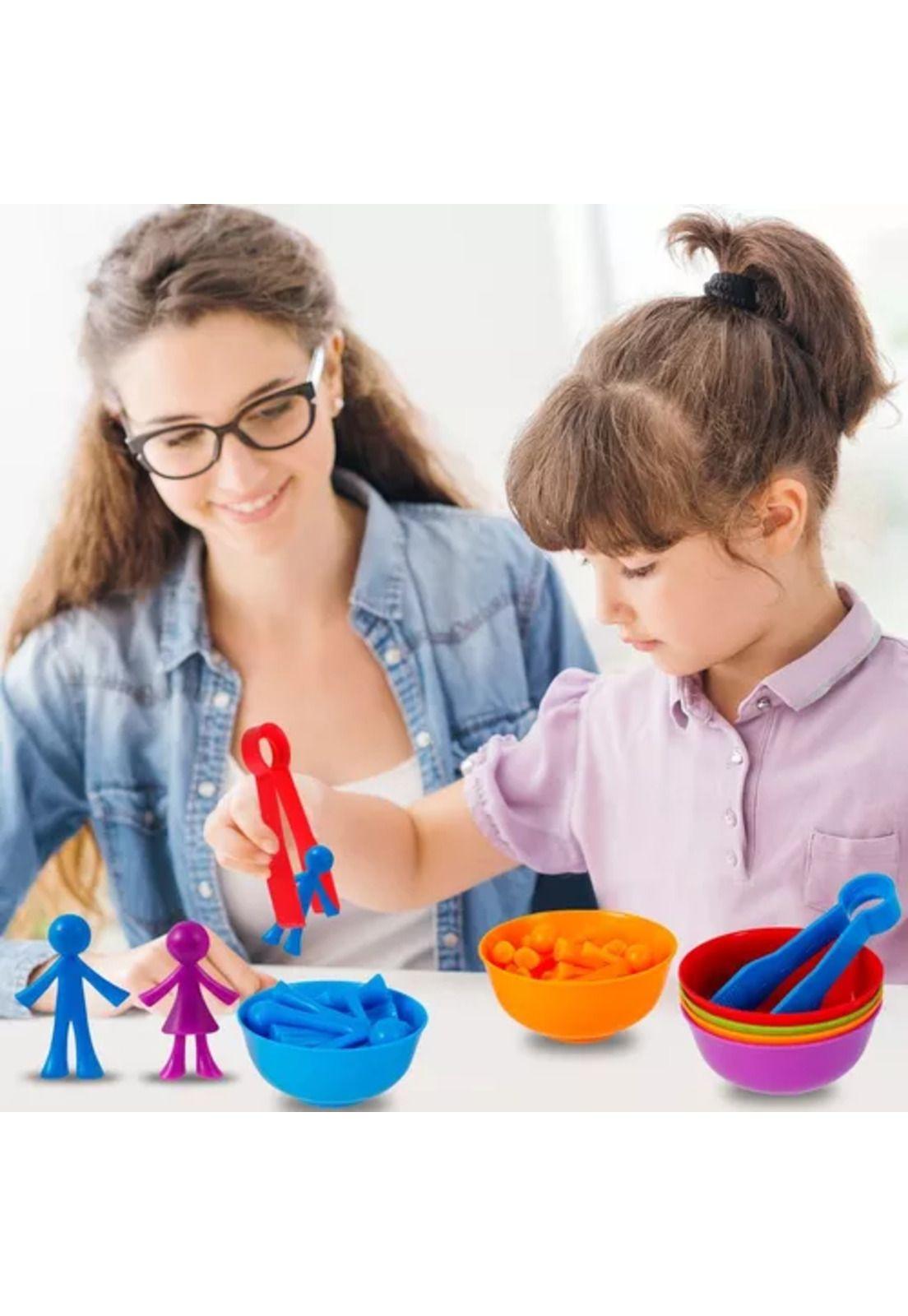 Juego didáctico para aprender colores, juguete educativo-2