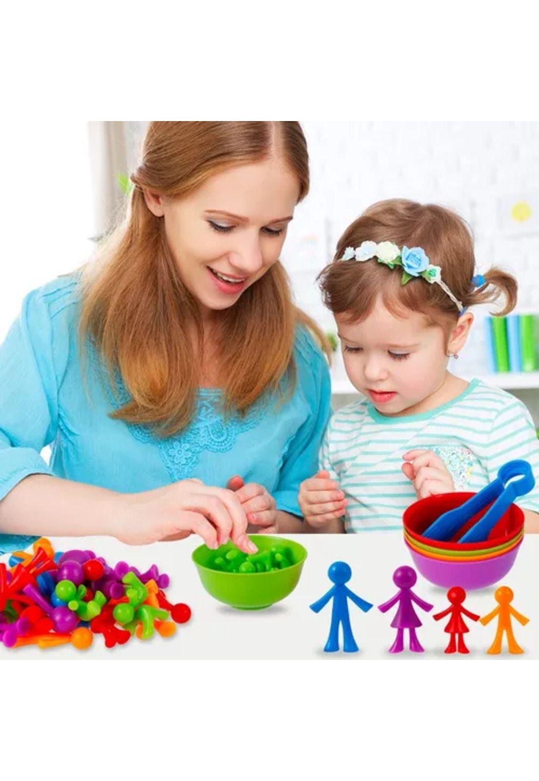 Juego didáctico para aprender colores, juguete educativo-5