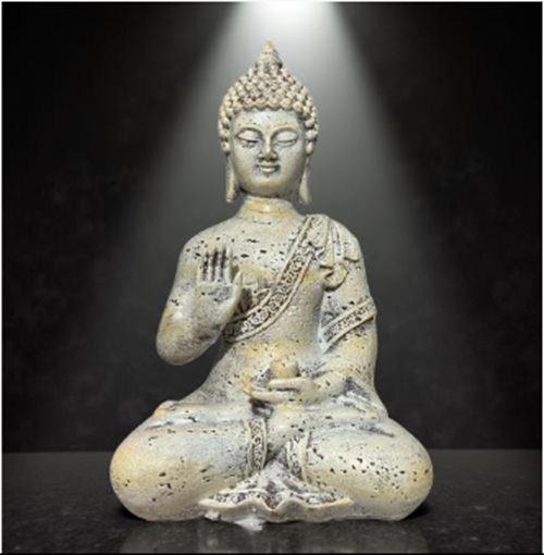 Buda Meditación Buda Meditando Figura Decorativa Adorno B-1