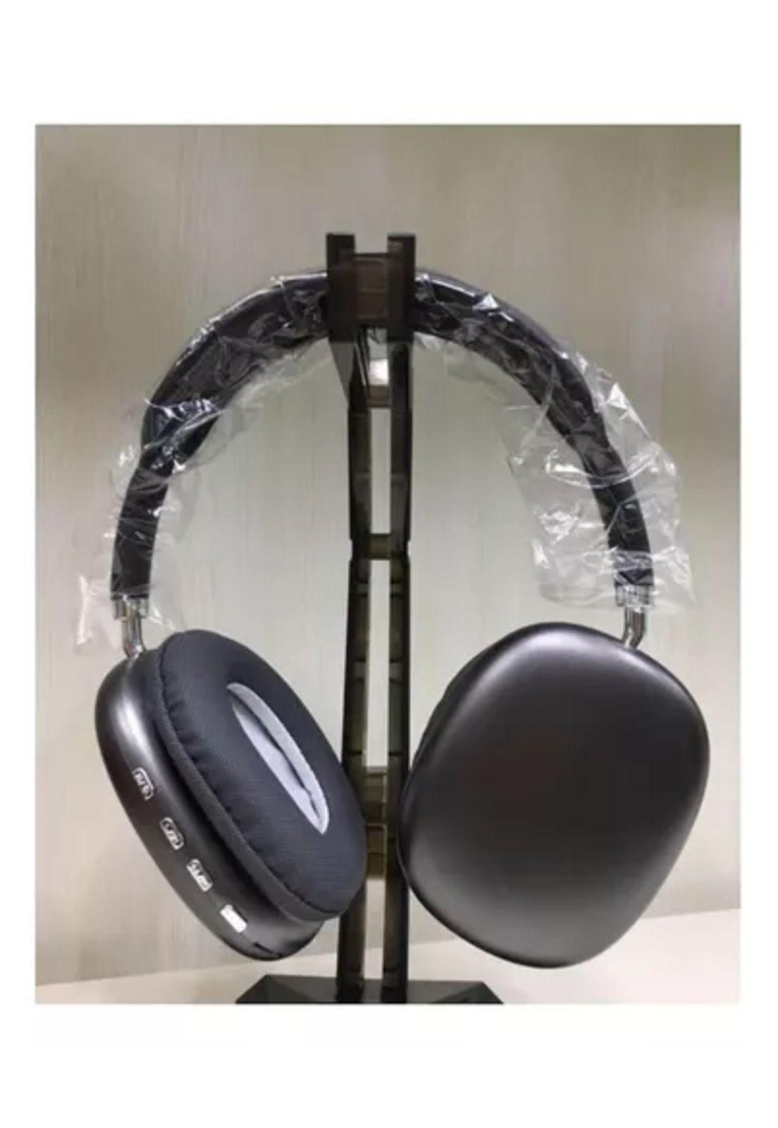Auriculares gamer inalámbricos P9 Plus negro-4