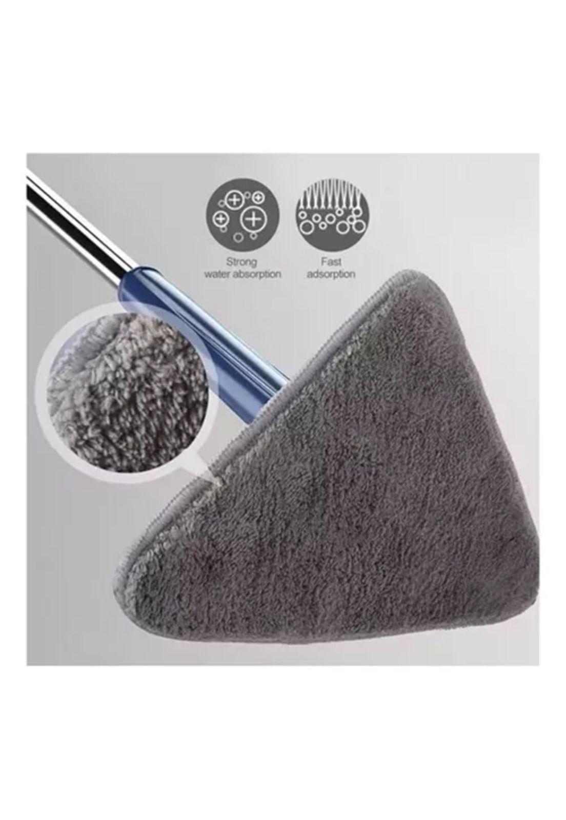 Mopa trapeador gira 360° triangular escurridor automático azul-3