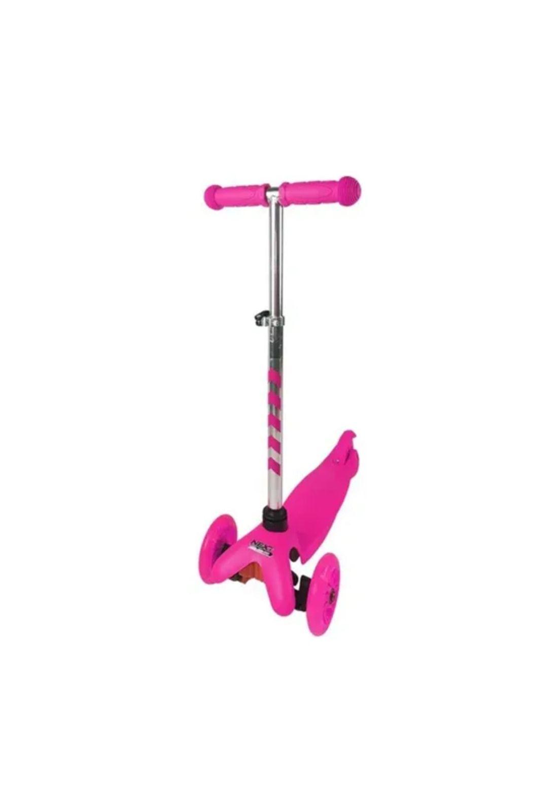 Patín scooter junior niños next ajusta ruedas luz led + colo-2