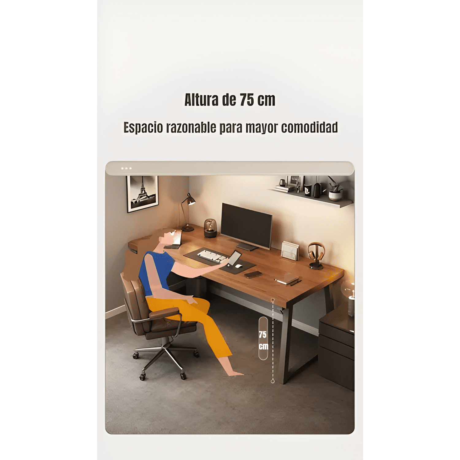 Escritorio mesa 120*60*75cm-2