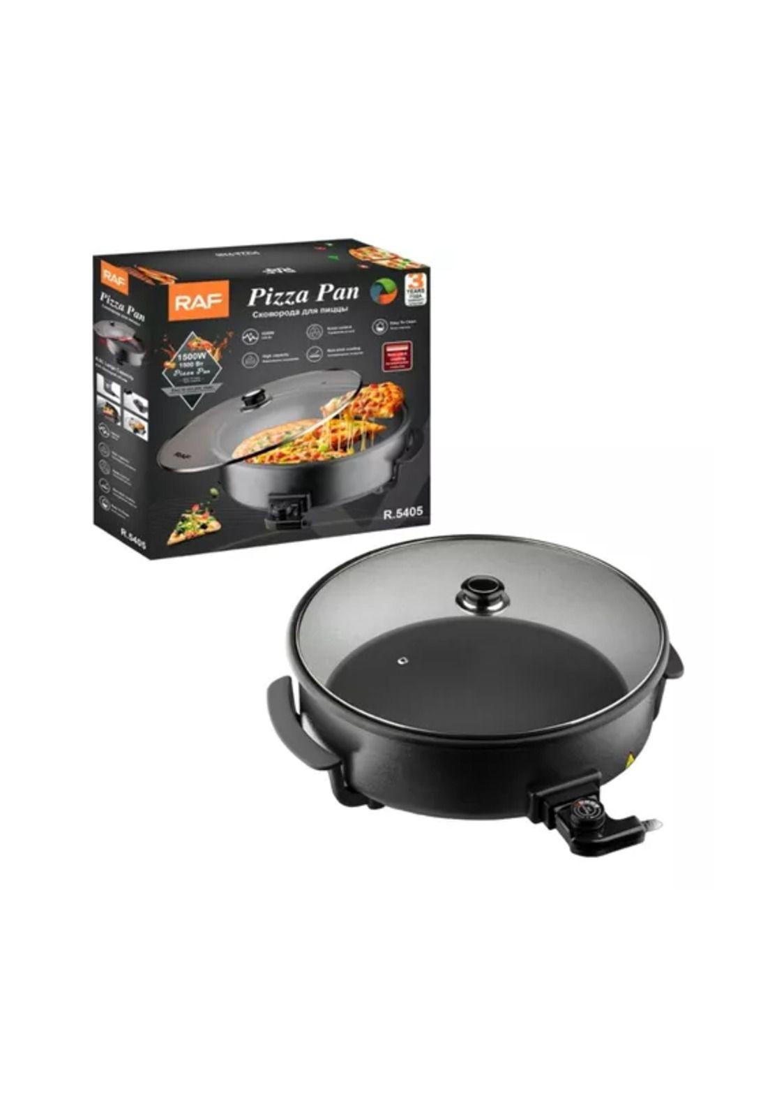 Olla sartén multifuncional eléctrica R5405, pizza, paella, color gris oscuro-2