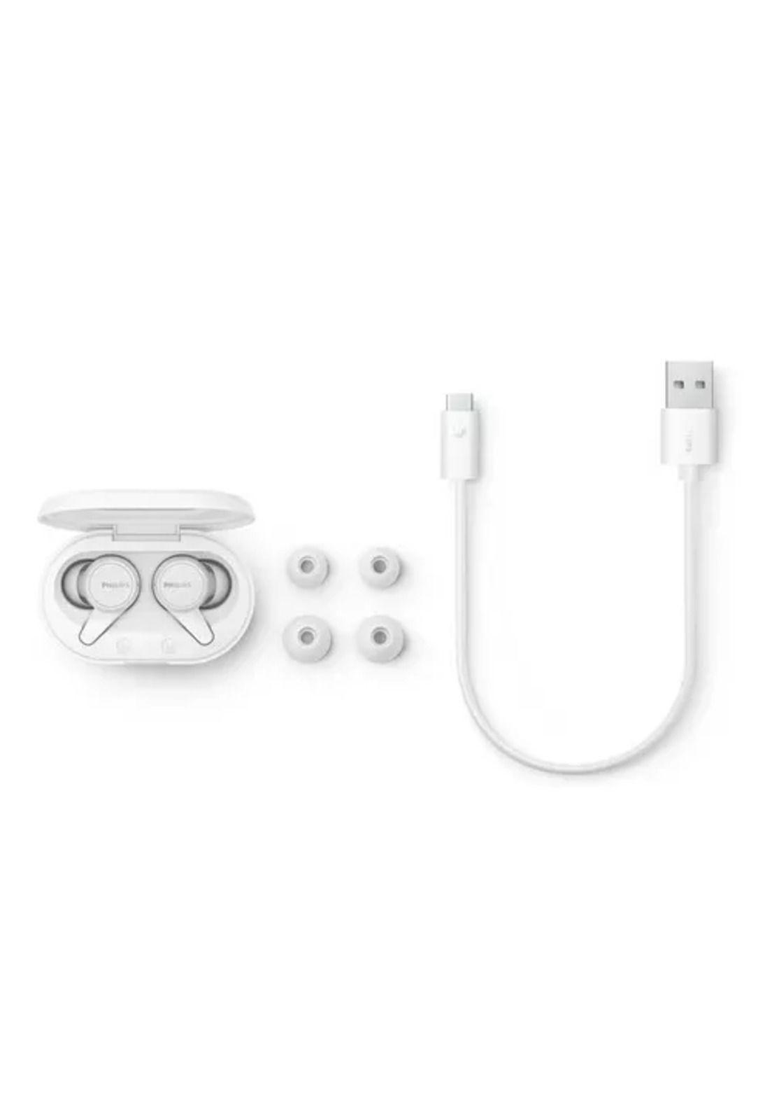 Audífono true wireless Bluetooth Philips Tat1207 blanco-3