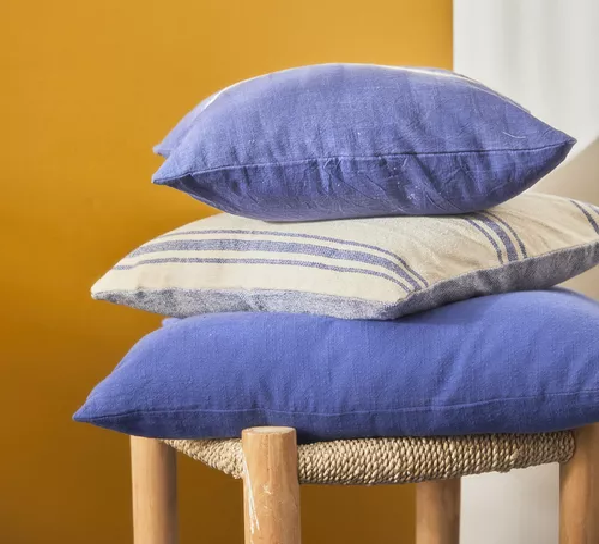 Funda Cojín Bari 45x45 cm Azul-4