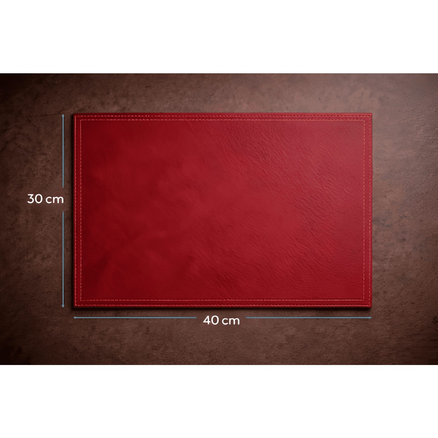 Individuales de mesa ecocuero rígido 40x30 CM pack set 6 #5-4