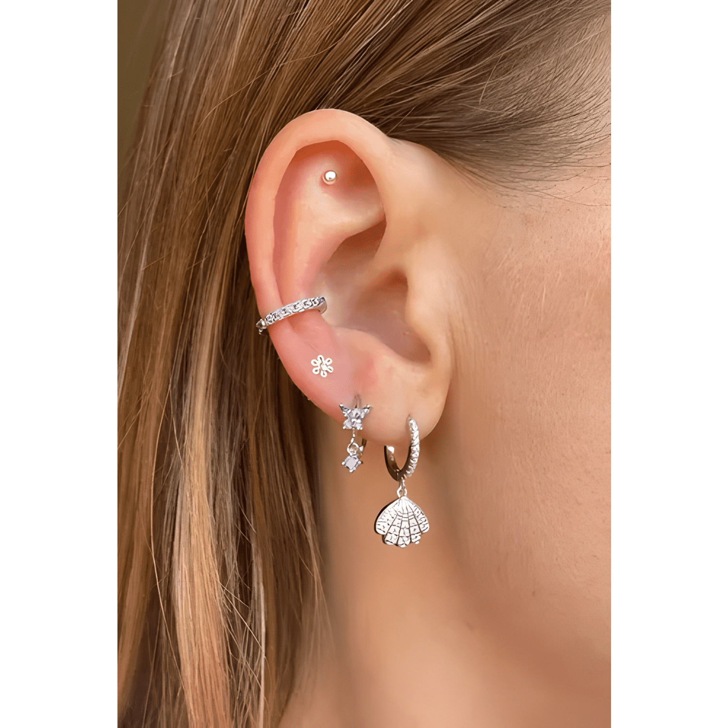 Aros Pequeños Mini Pendientes Esferas 2 Mm Plata 925-2