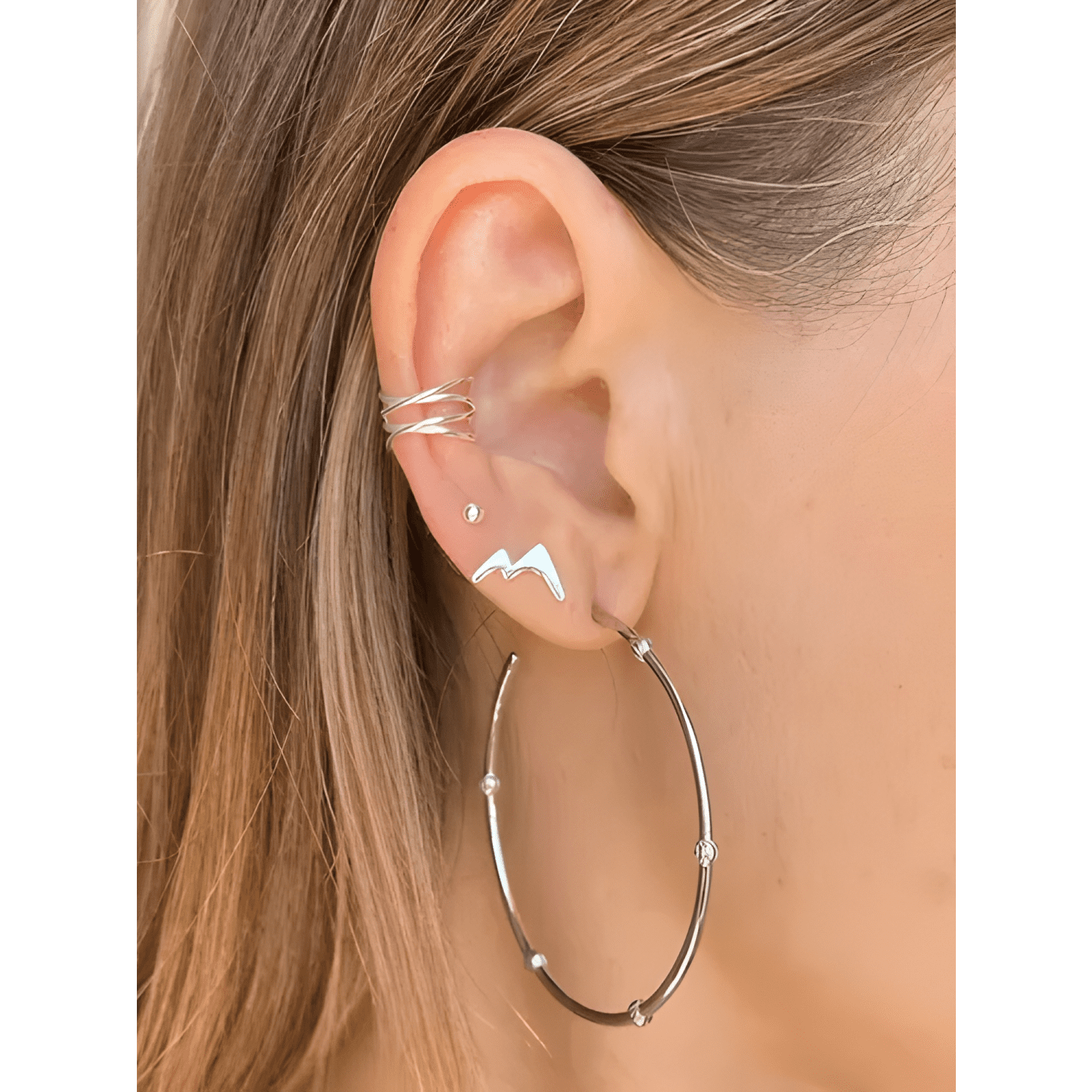 Aros Pequeños Mini Pendientes Esferas 2 Mm Plata 925-4