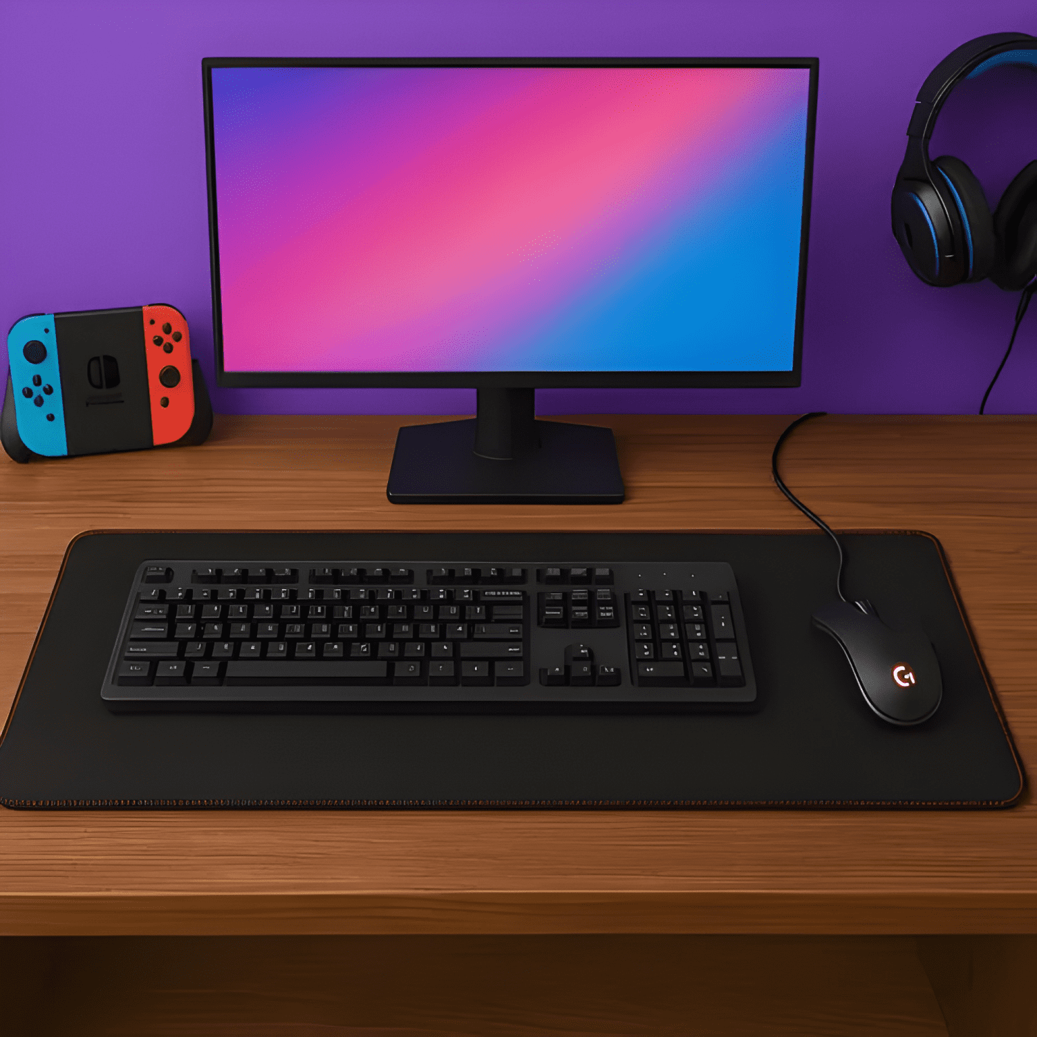 Mouse Pad Gamer Xl 90x40 Goma Antideslizante-4