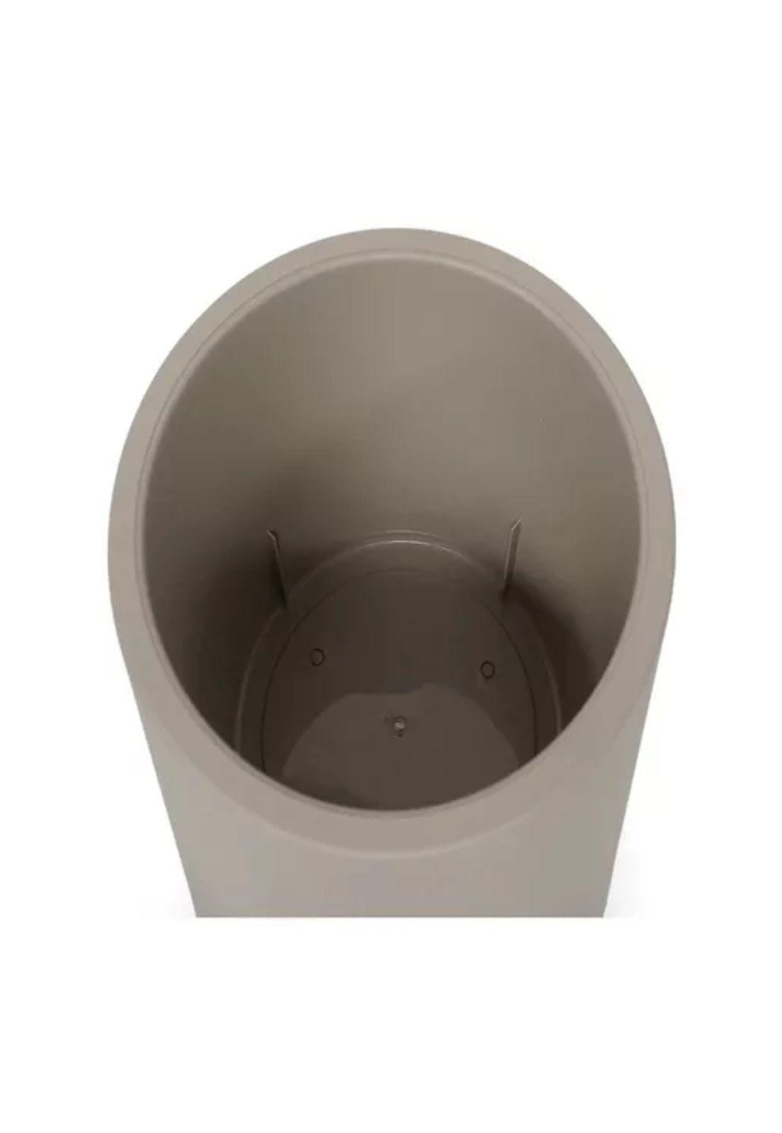 Maceteros Grandes Plástico Terraza Beige-3
