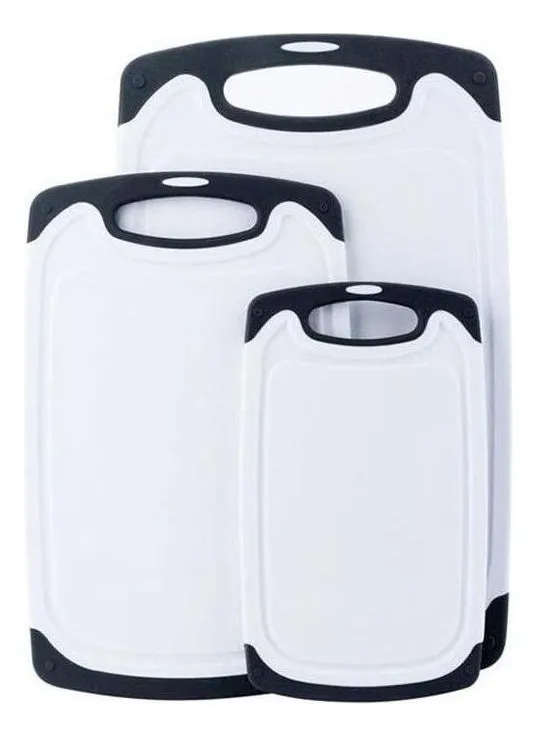 Pack De Tablas Para Cortar (3 Uni) - Cukin Blanco-0