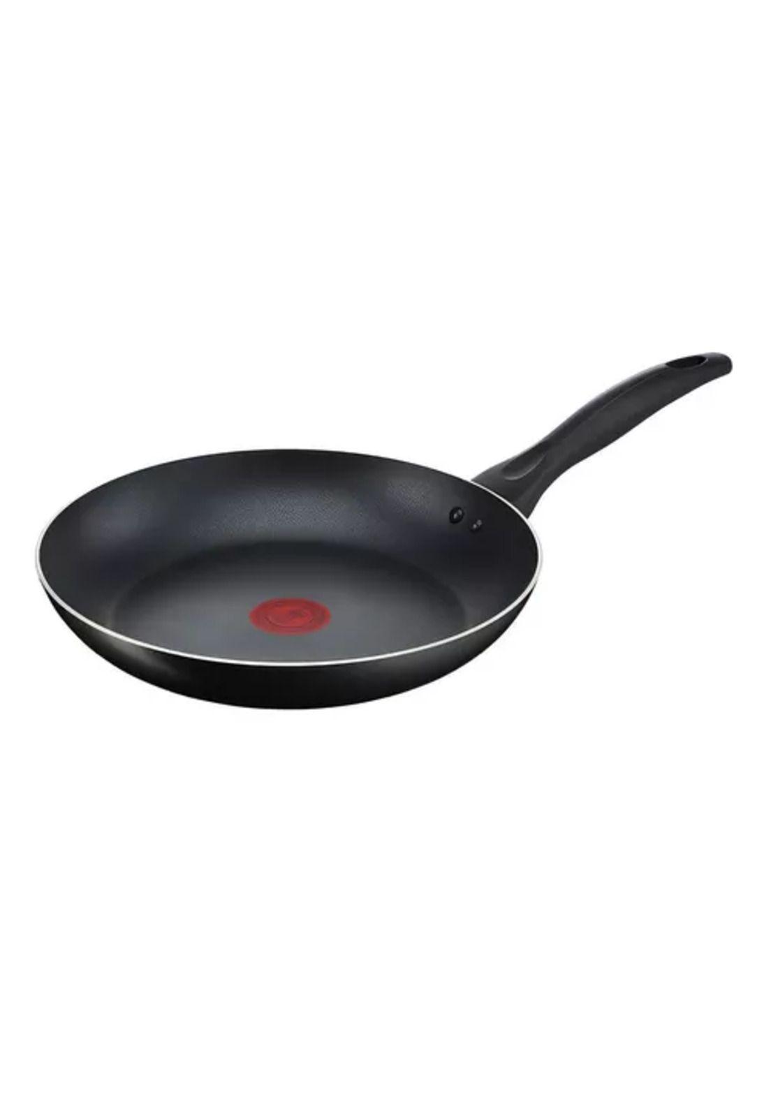 Set de 2 sartenes Easy Cook Tefal, 24 cm y 30 cm, aluminio, negro-1