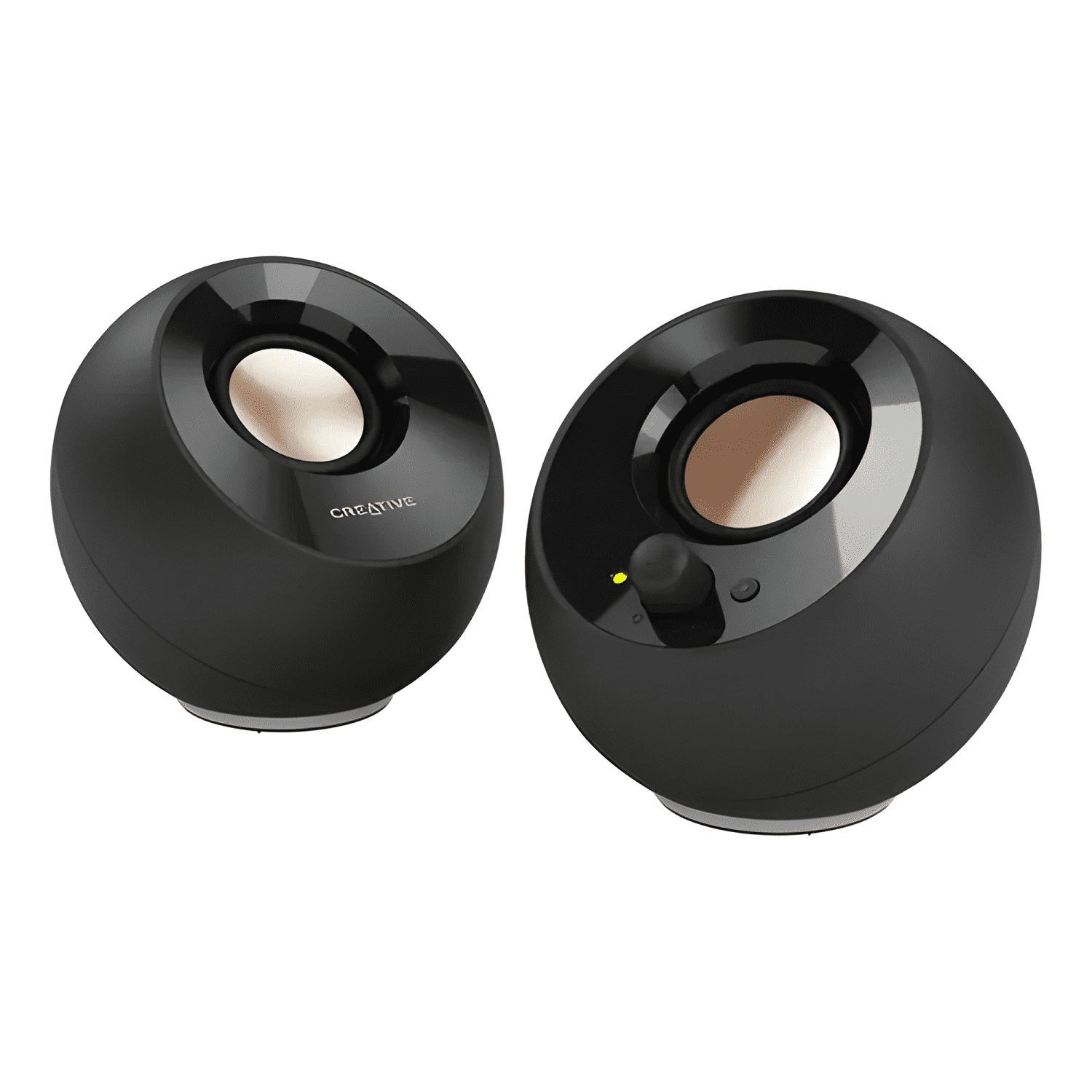 Parlantes 2 0 usb-c con iluminación rgb entrada 3 5 mm Negro-1