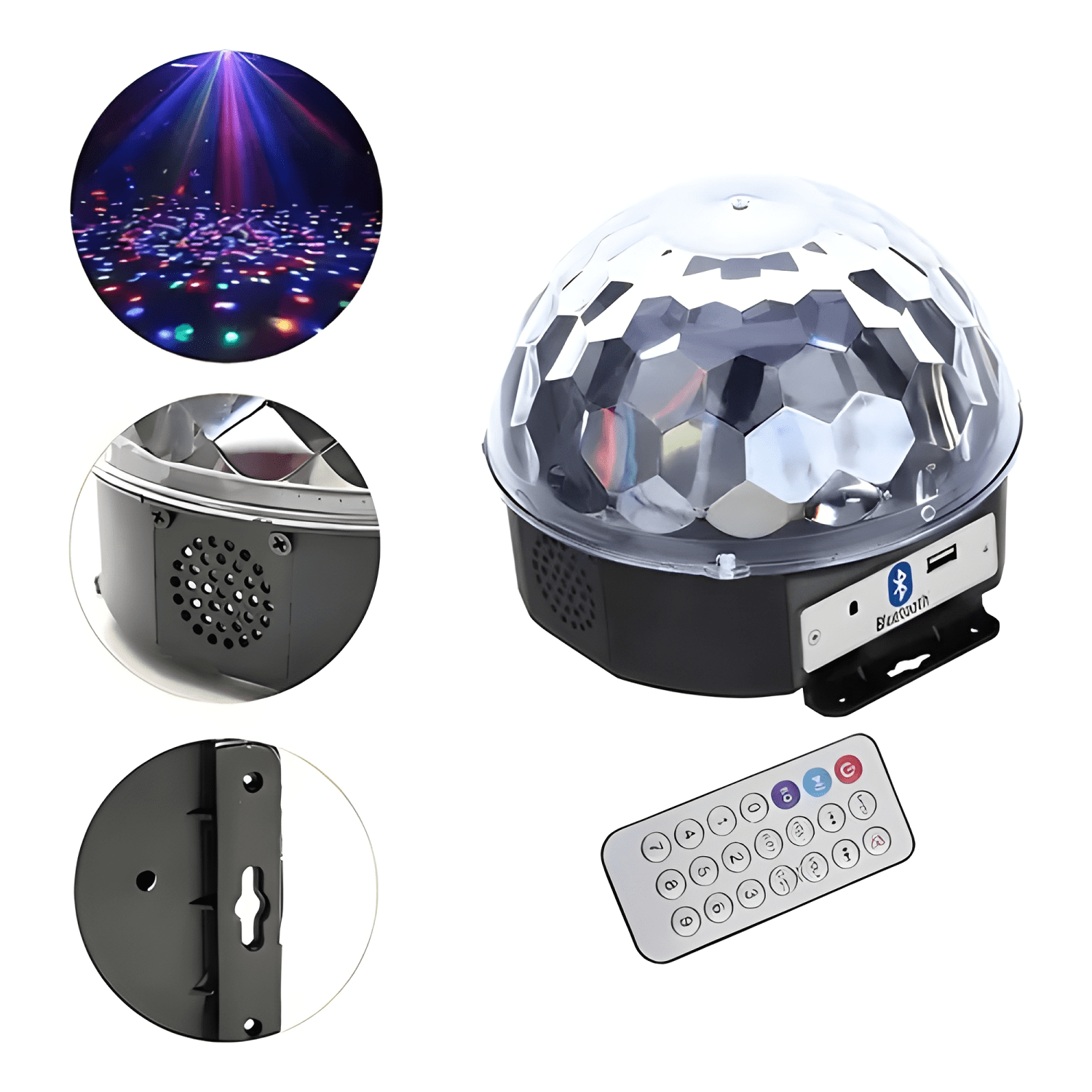 Luces esfericas con parlante bluetooth-2