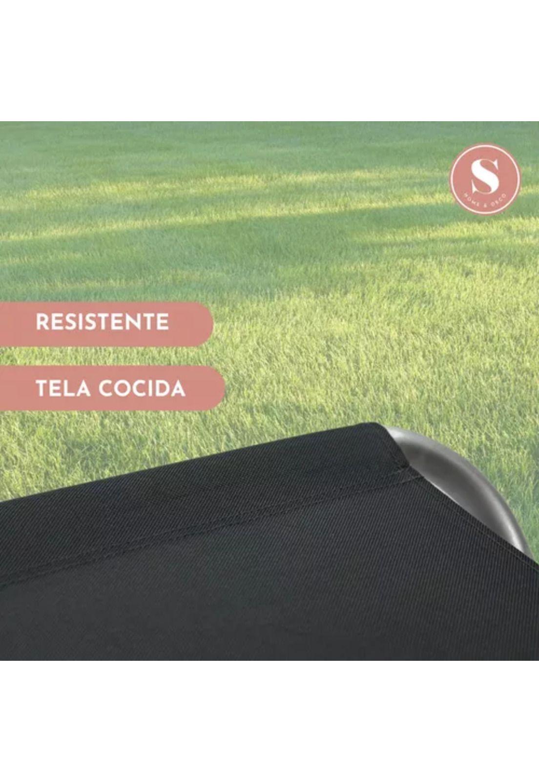 Asiento plegable para camping negro-6
