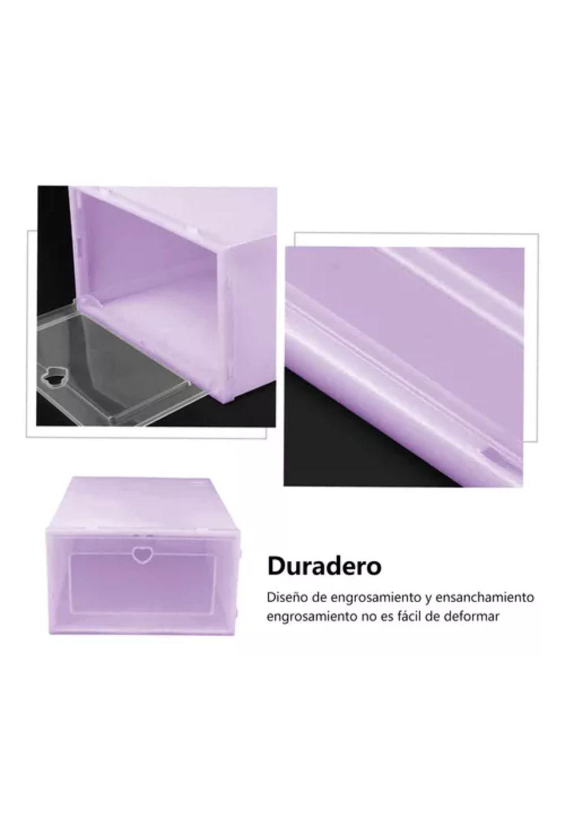 10 piezas zapateras organizadoras púrpuras-3