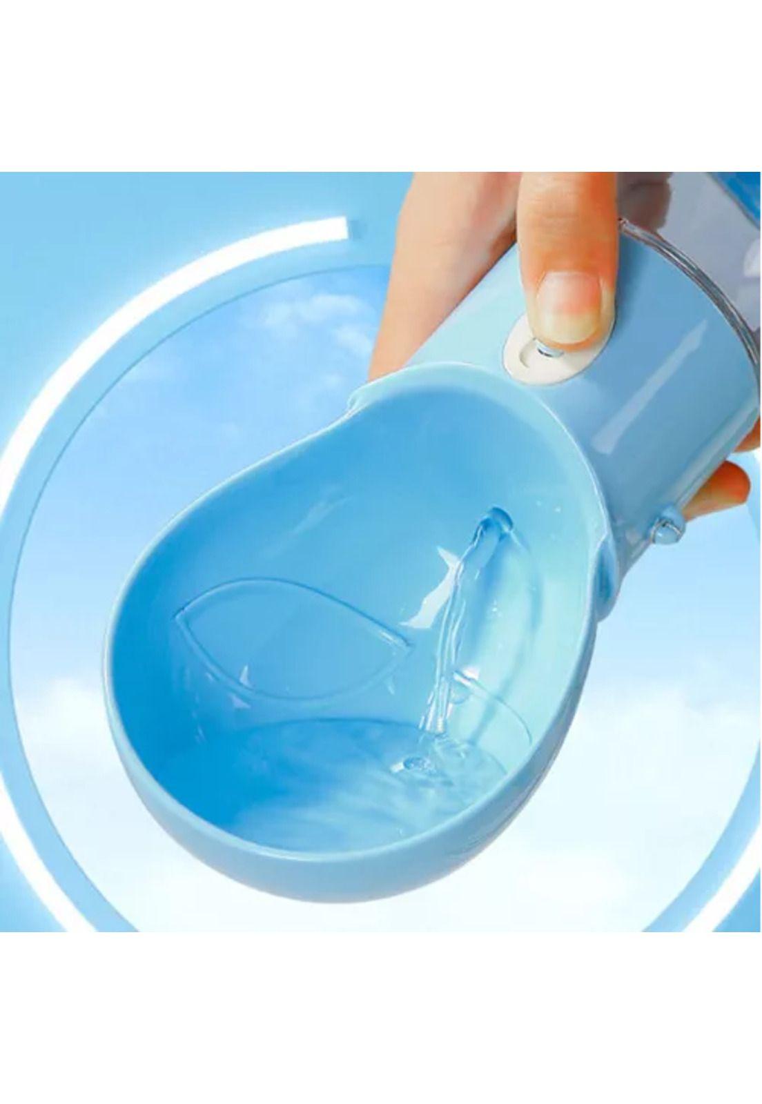 Dispensador de agua de viaje para perros con contenedor-2