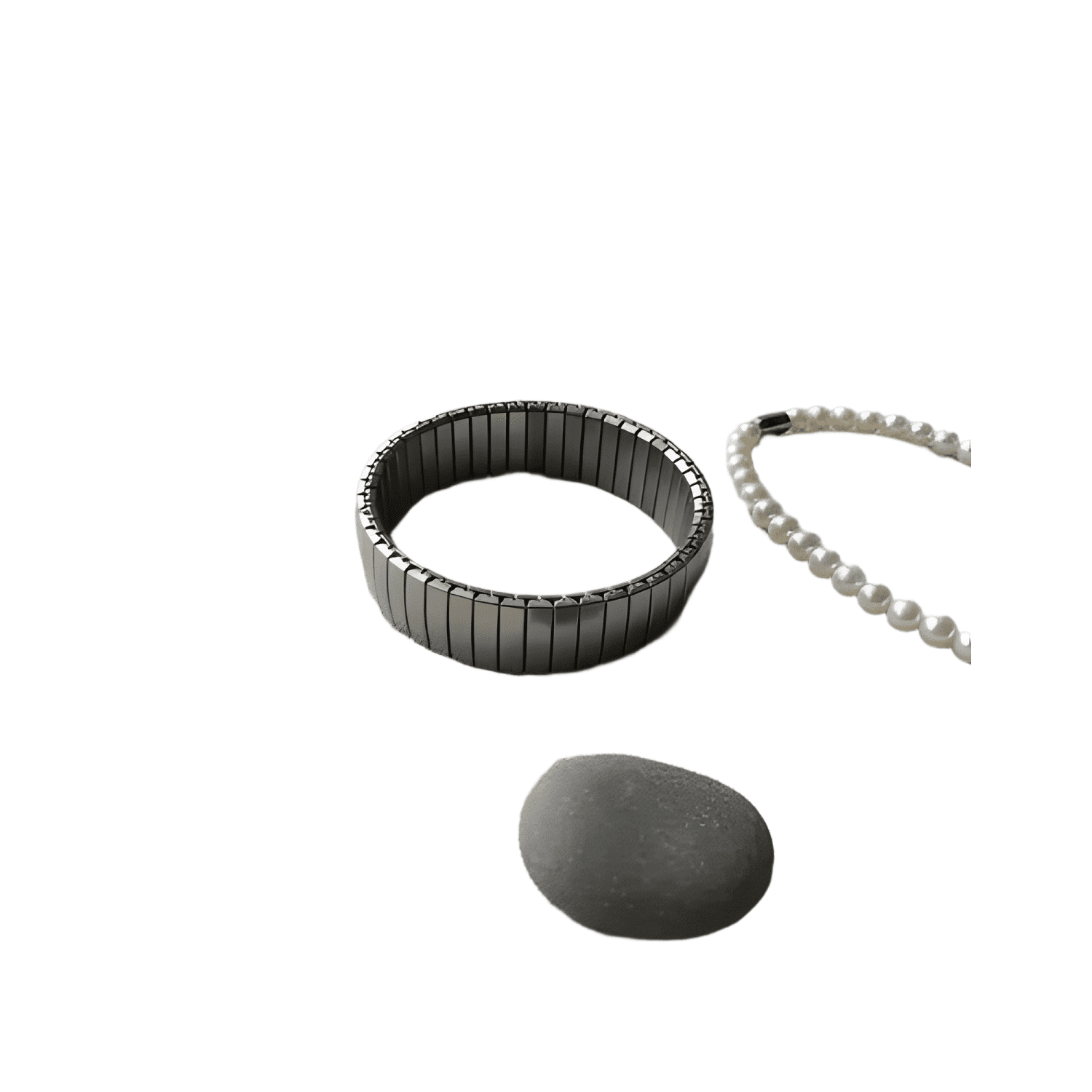 Pulsera acero elasticada-0