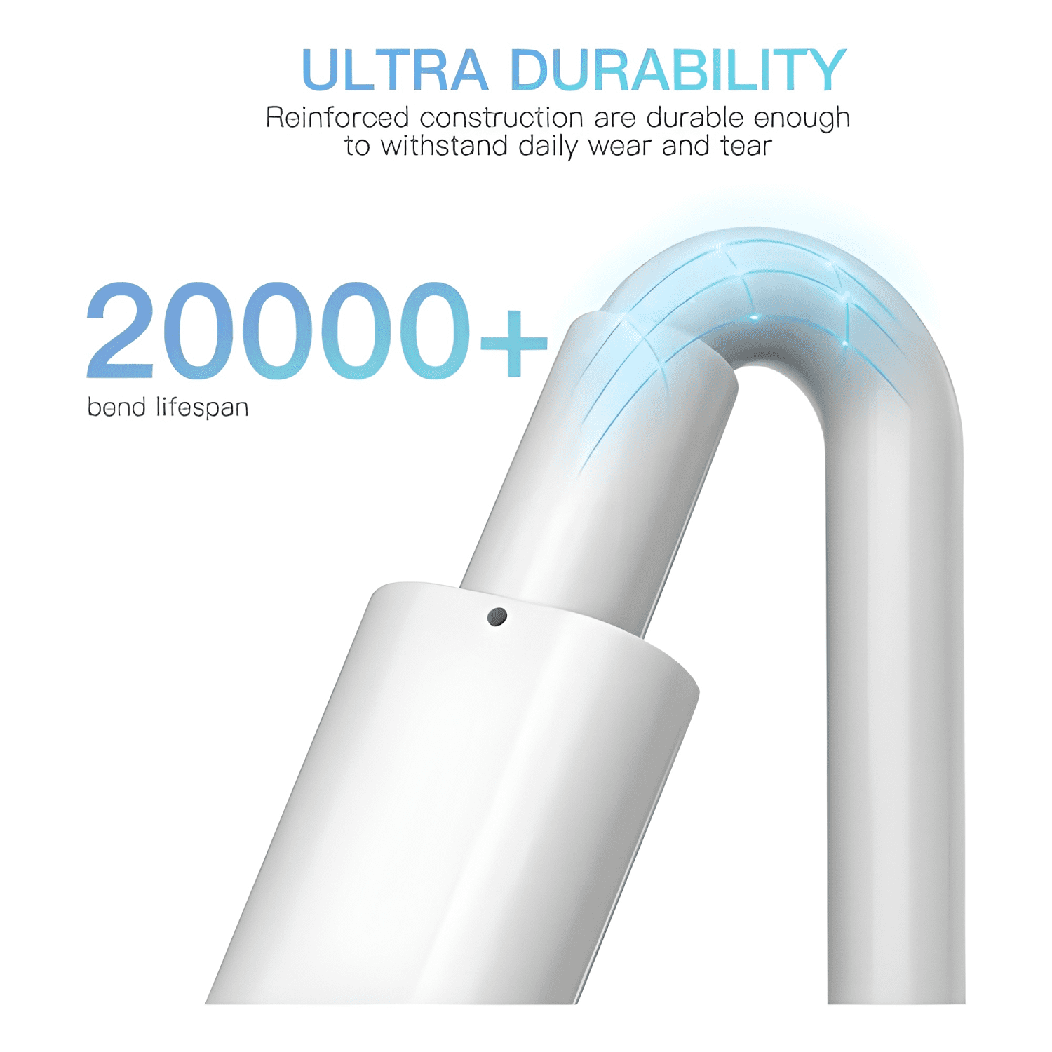 Cable USB tipo c a c carga rápida qc 5.0 datos 1 Blanco-2