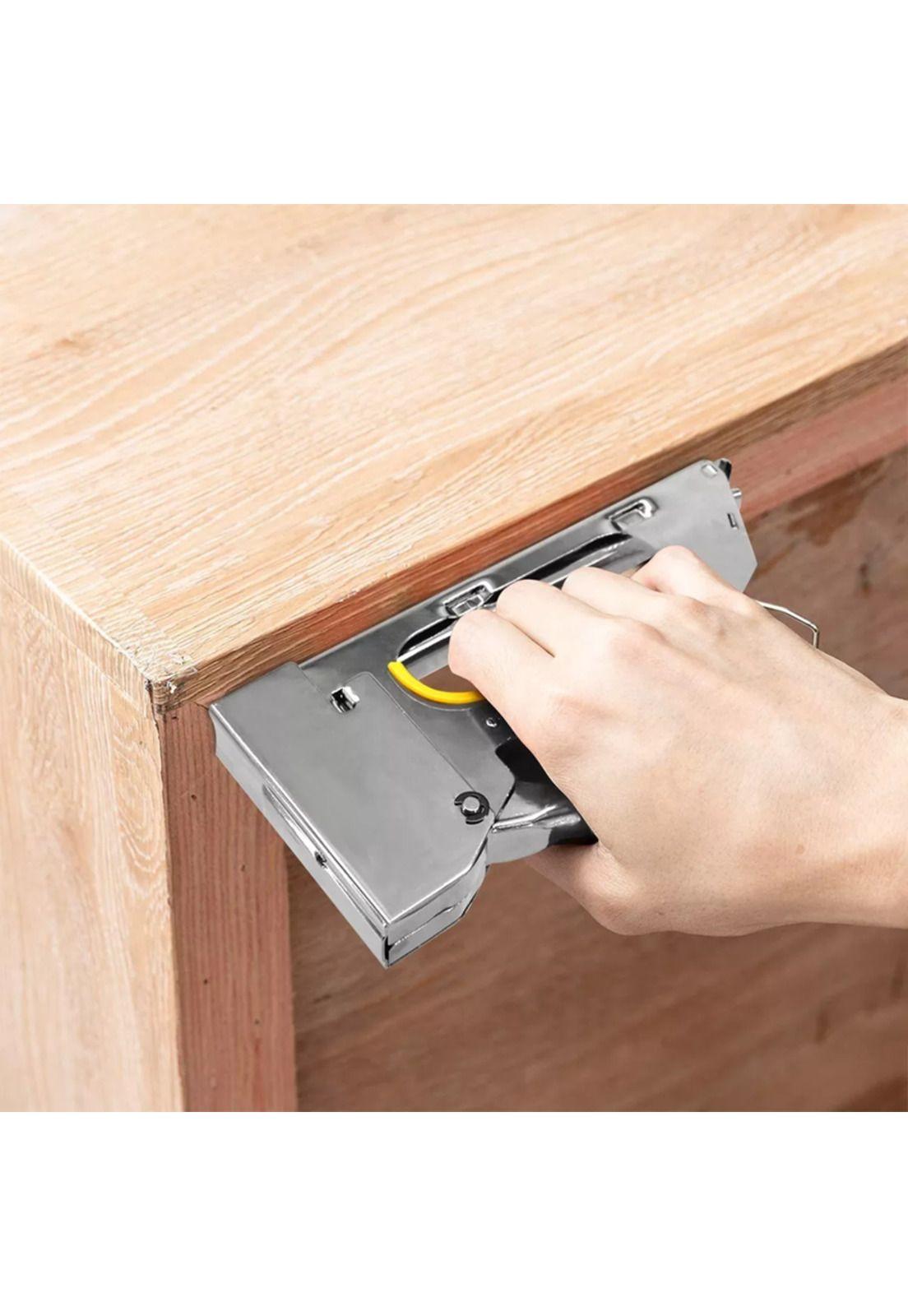 Engrapadora para tapicería con cinco cajas de corchetes-5