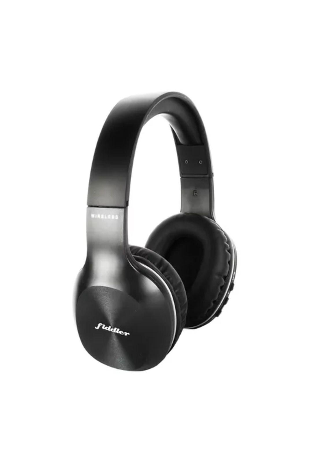 Audífonos Bluetooth on-ear Fiddler con manos libres negro-2